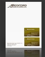 Business Card Design by SiddKidd for Bedford Glass and Mirror Ltd. | Design: #9650