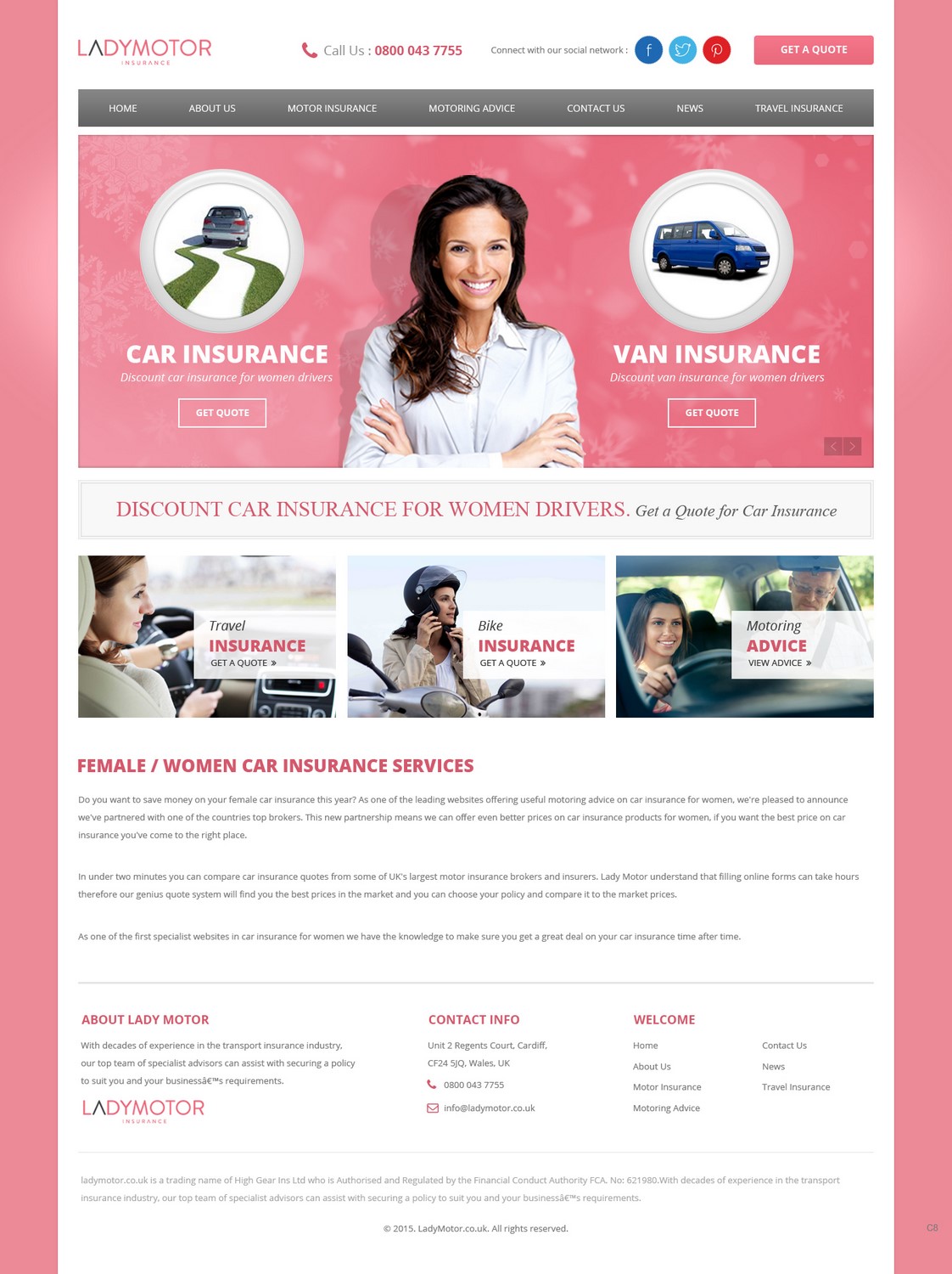 Web Design by pb for this project | Design #6347522