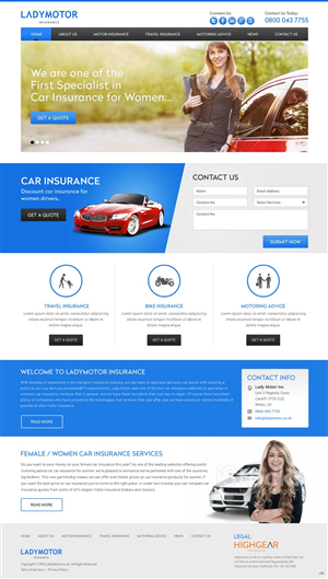 Web Design by pb for this project | Design: #6357600
