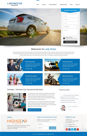 Web Design by pb for this project | Design: #6357602