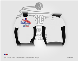 Design de T-shirt par Rey pour Flint's Finest Basketball Club | Design : #1681889