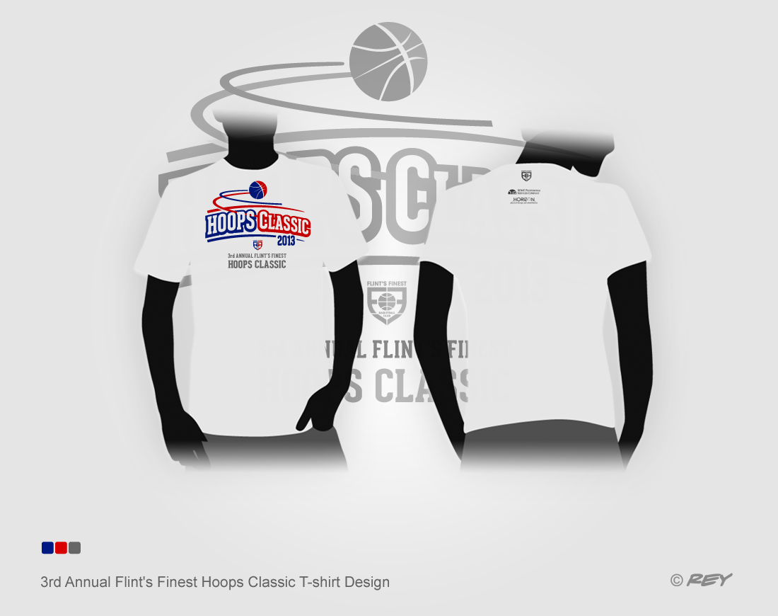Diseño de Camiseta por Rey para Flint's Finest Basketball Club | Diseño #1681893