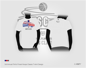 Design de T-shirt par Rey pour Flint's Finest Basketball Club | Design : #1681893