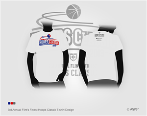 Design de T-shirt par Rey pour Flint's Finest Basketball Club | Design : #1681895