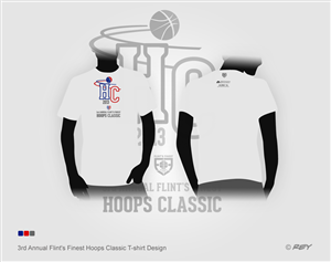 Design de T-shirt par Rey pour Flint's Finest Basketball Club | Design : #1681896