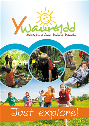 Y Waunydd Adventure and Riding Ranch | Flyer Design by Ana White