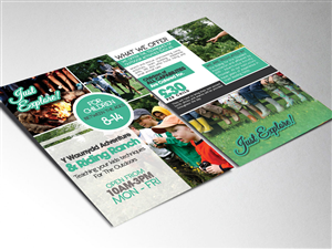 Design de Flyer par Vivid Designz1 pour Y Waunydd Adventure and Riding Ranch | Design : #6325119