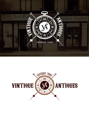 Logo-Design von xWeb.gr für Vintique Antiques | Design: #6354721