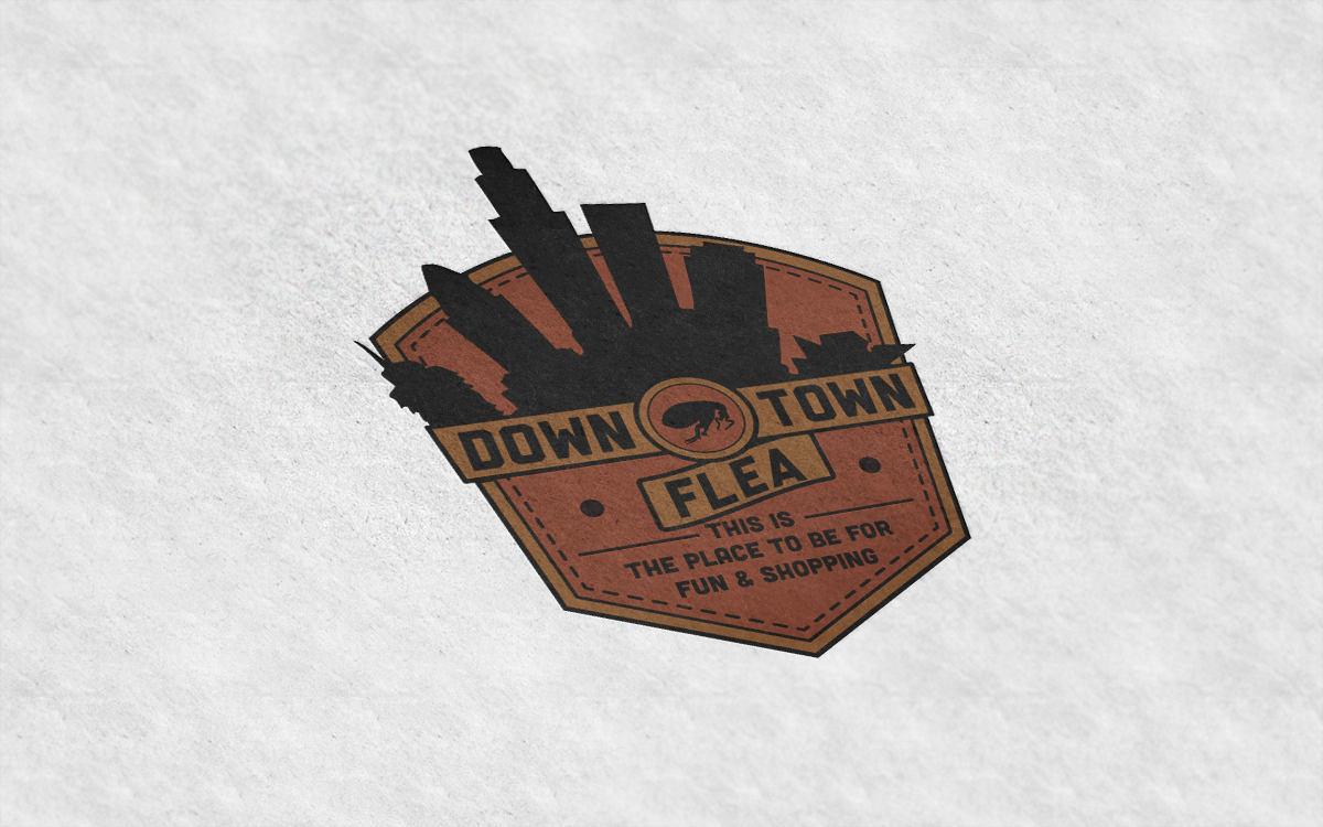 Logo-Design von Buffalohead Designs für Downtown Flea | Design #1700431