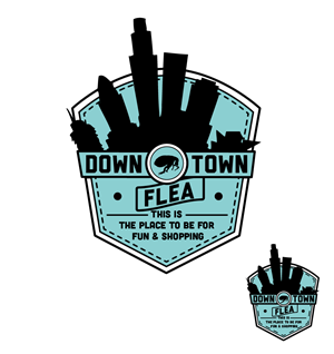 Logo Design by Buffalohead Designs for Downtown Flea | Design: #1725798