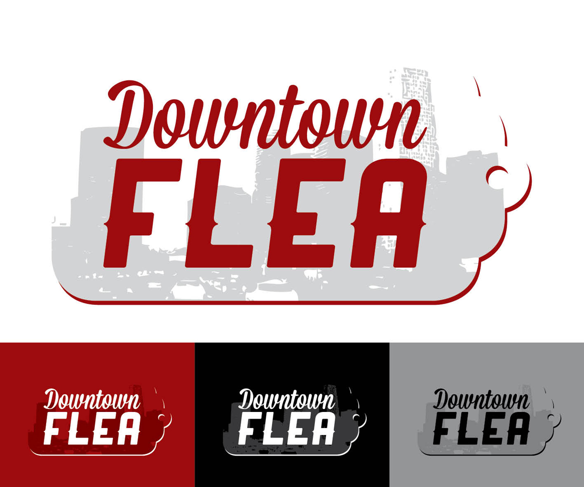 Logo Design by Kirsten Chambers for Downtown Flea | Design #1691498