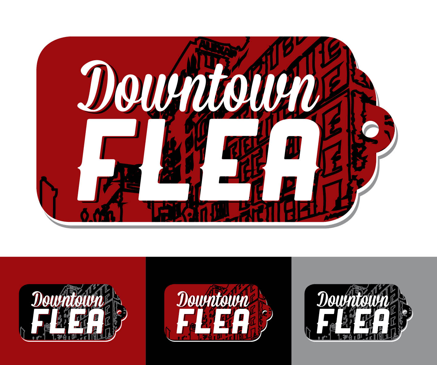 Logo Design by Kirsten Chambers for Downtown Flea | Design #1695023