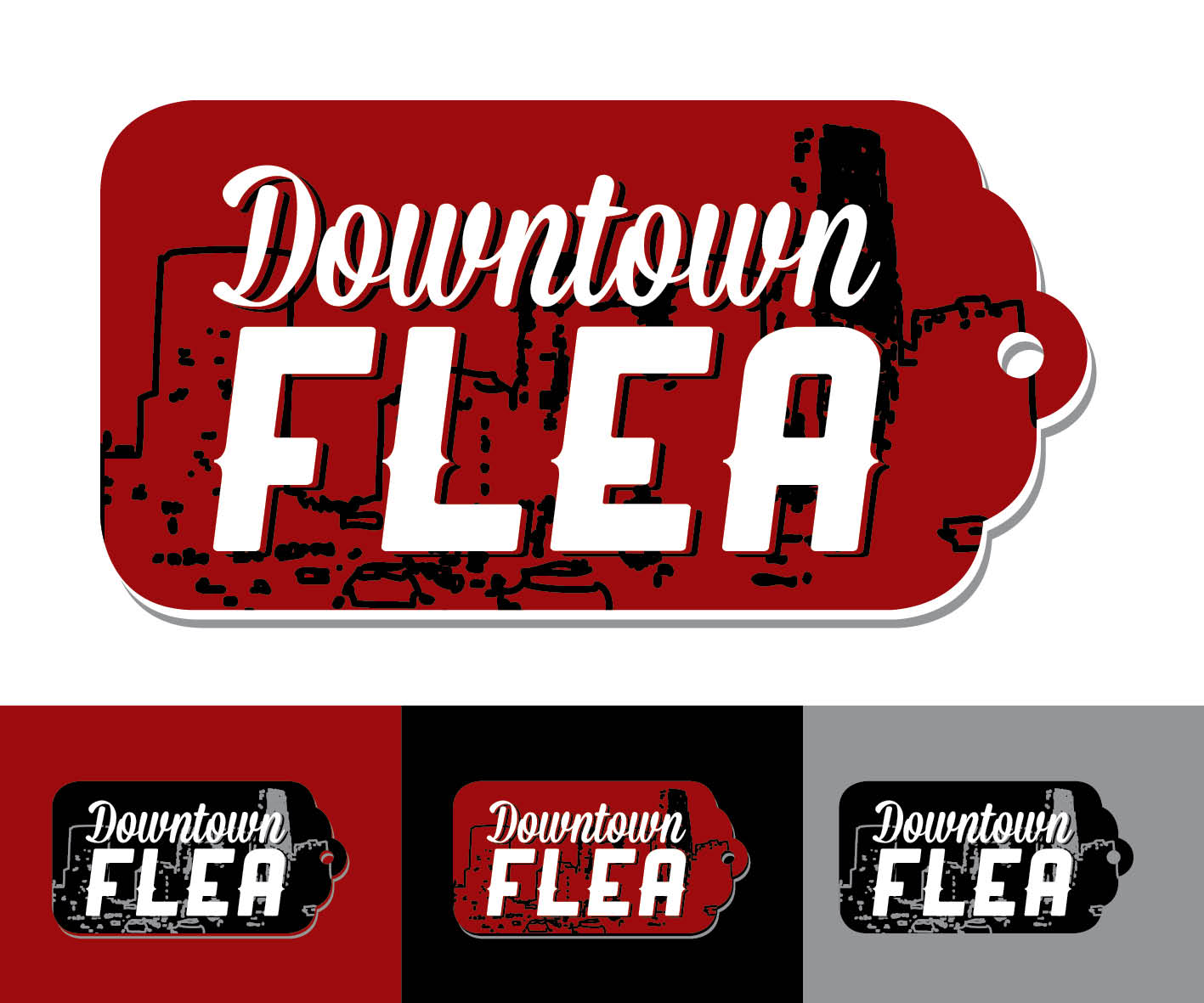 Logo Design by Kirsten Chambers for Downtown Flea | Design #1695031