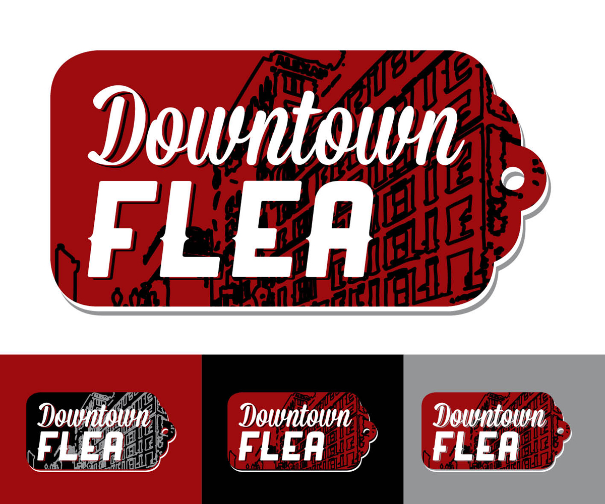 Logo Design by Kirsten Chambers for Downtown Flea | Design #1695035