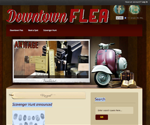Logo Design by Kirsten Chambers for Downtown Flea | Design: #1695045