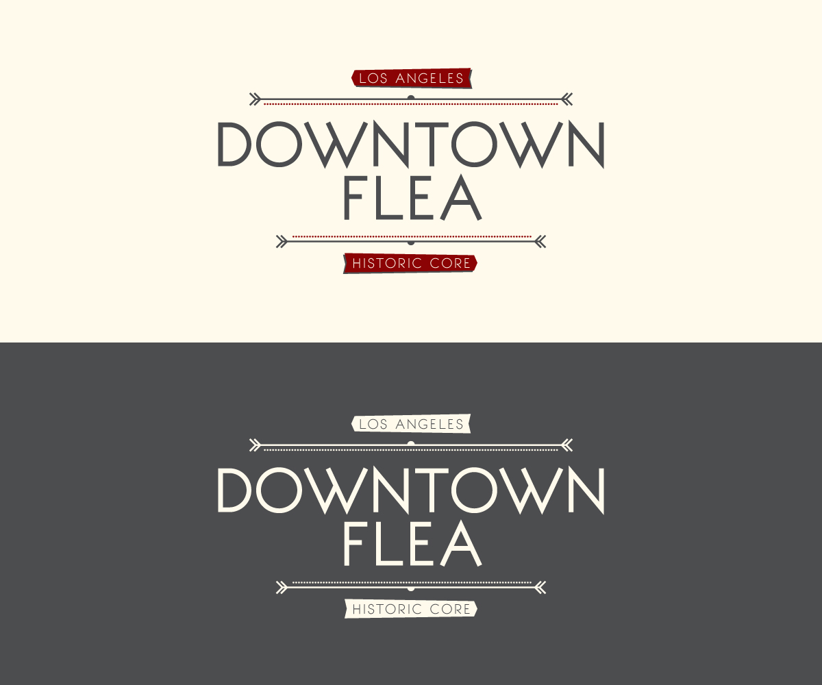 Logo Design by The Pixel Fox for Downtown Flea | Design #1708749
