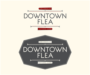 Logo Design by The Pixel Fox for Downtown Flea | Design: #1708751