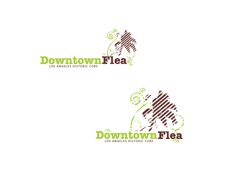 Logo Design by Aworks for Downtown Flea | Design #1692800