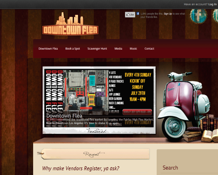 Logo-Design von MrBranding für Downtown Flea | Design #1747608