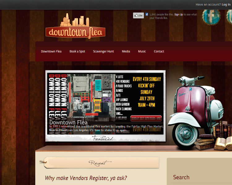 Logo Design by MrBranding for Downtown Flea | Design #1747610