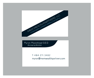 MEM Wealth Partners LLC a High Risk Big Rewards company for Rich Young Entrepreneurs  | Diseño de Tarjeta de Presentación por emptyboxgraphics