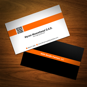 MEM Wealth Partners LLC a High Risk Big Rewards company for Rich Young Entrepreneurs  | Visitenkarten-Design von normi