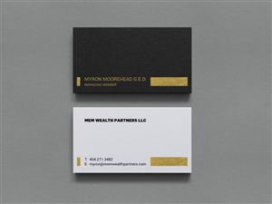 MEM Wealth Partners LLC a High Risk Big Rewards company for Rich Young Entrepreneurs  | Diseño de Tarjeta de Presentación por HYPdesign