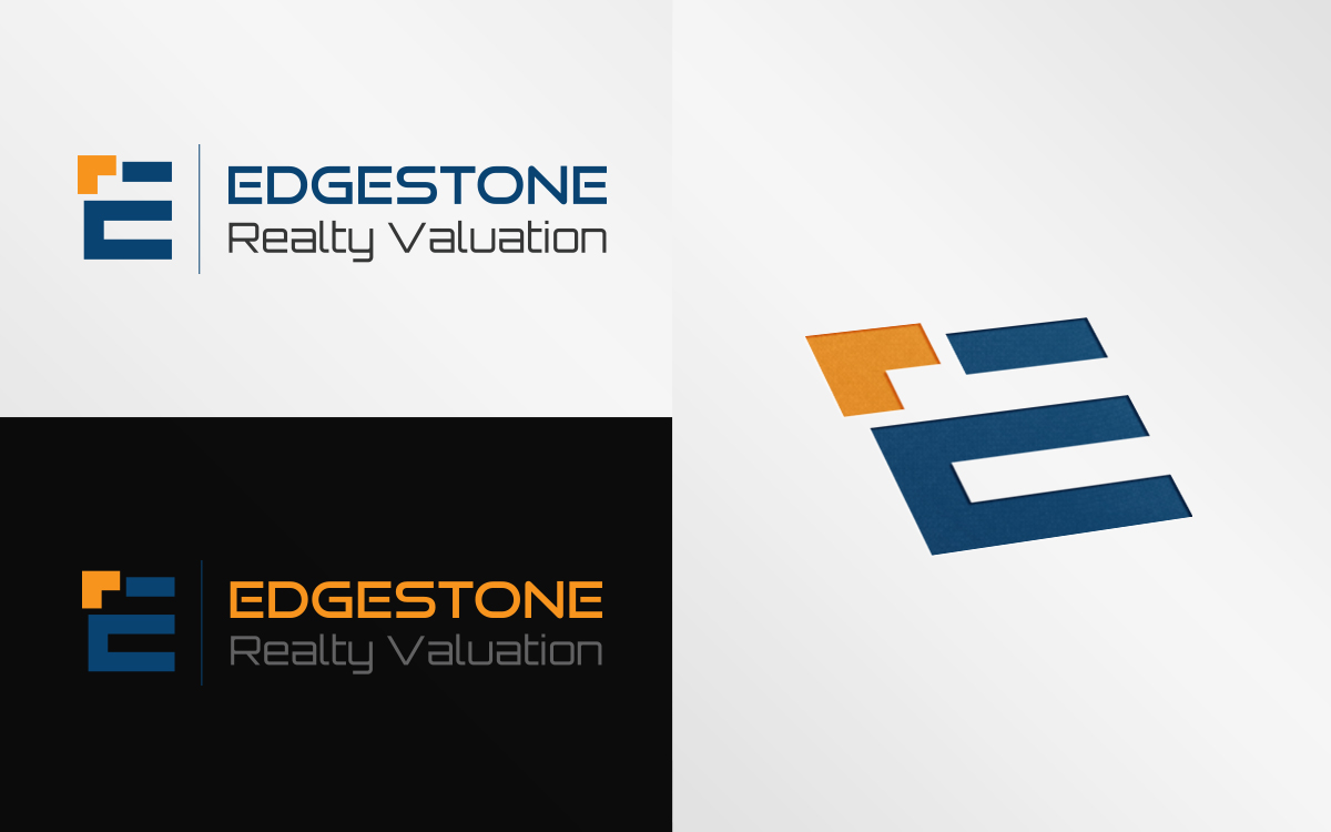 Logo Design by Grafactory for Edgestone Realty Valuation | Design #6361396