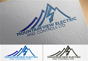 Logo Design by Domzyses for Mountain View Electric And Controls | Design #6350419