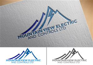 Logo Design by Domzyses for Mountain View Electric And Controls | Design: #6359546