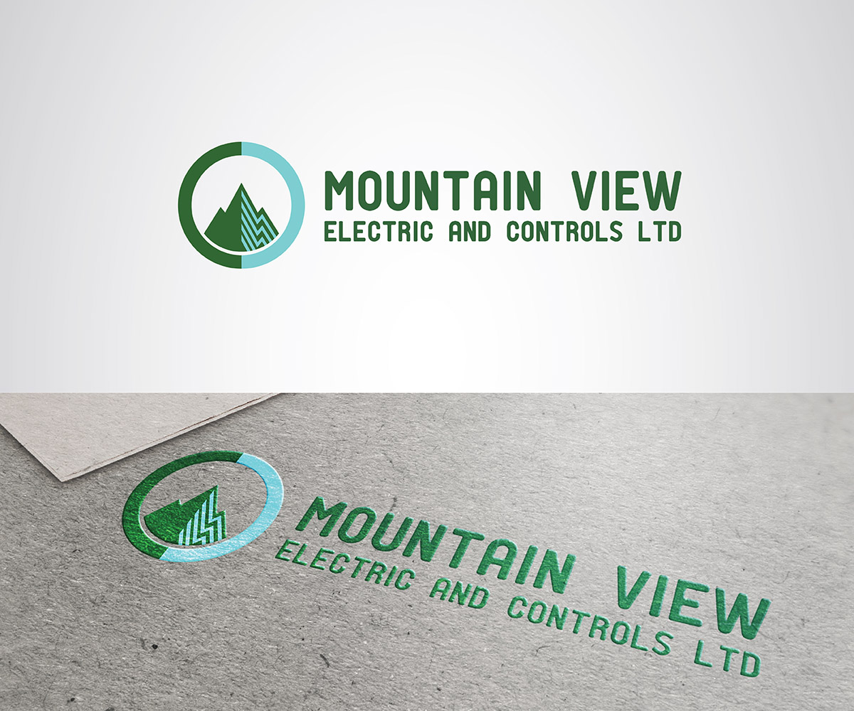 Logo Design by yocky for Mountain View Electric And Controls | Design #6355218