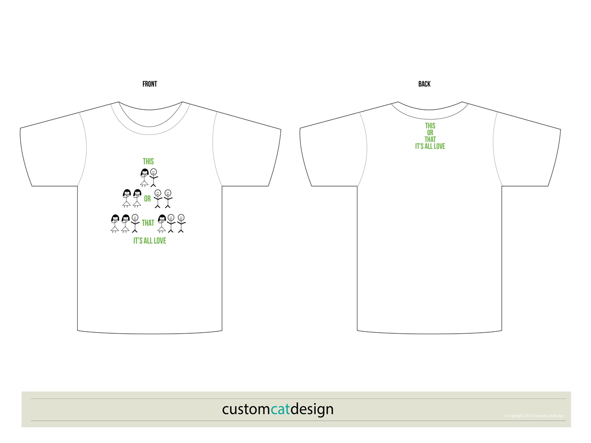 T-Shirt-Design von CustomCatDesign für WakeUp, dba WakeUpTees | Design #1672191