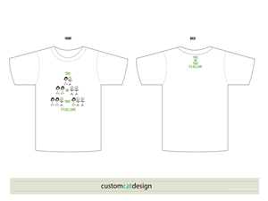 T-shirt Design by CustomCatDesign