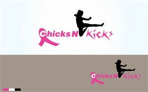 Logo Design by tballest for Chicks N Kicks LLC | Design #6326112