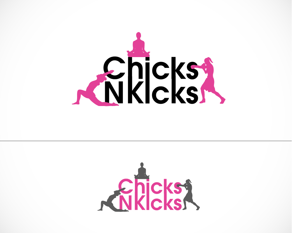 Logo Design by Pram Shaw for Chicks N Kicks LLC | Design #6332623