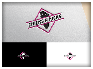 Logo Design by ArtMissile for Chicks N Kicks LLC | Design #6332070