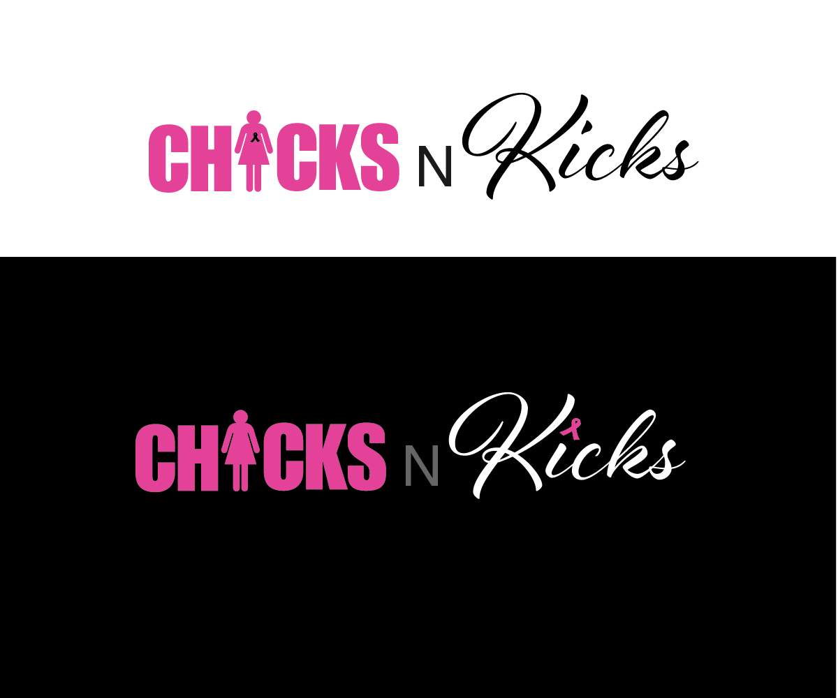 Logo Design by Cholo for Chicks N Kicks LLC | Design #6323110