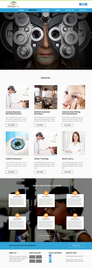 Diseño Web por Roland Dario para este proyecto | Diseño #6359763