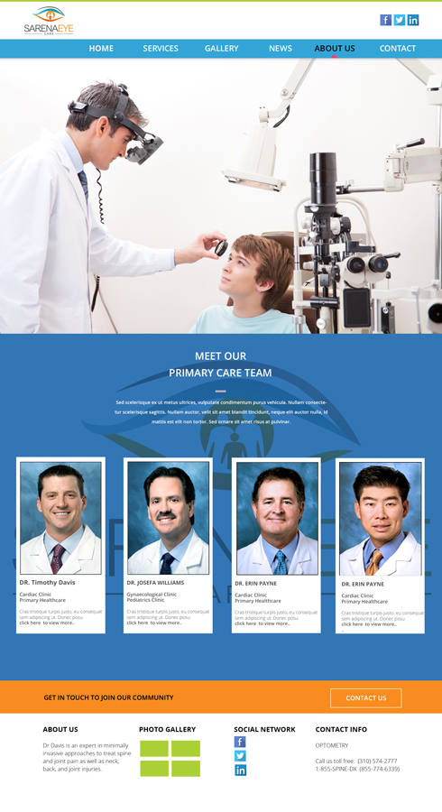 Web Design by Roland Dario for this project | Design #6359769