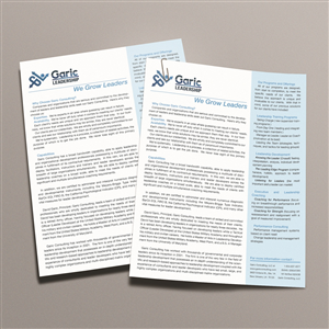 Flyer Design by Iwana Ioana for Garic Consulting LLC | Design: #6346994