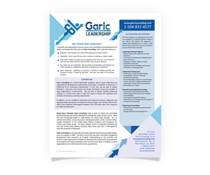 Flyer Design by juanmikes for Garic Consulting LLC | Design: #6358005