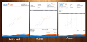 Letterhead Design by HarmiDesigning for ElectraWorks | Design: #6442473