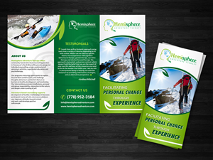 Flyer Design by debdesign for Hemisphere Adventure Therapy | Design: #6383979