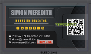 Business Card Design by H2 DESIGNS