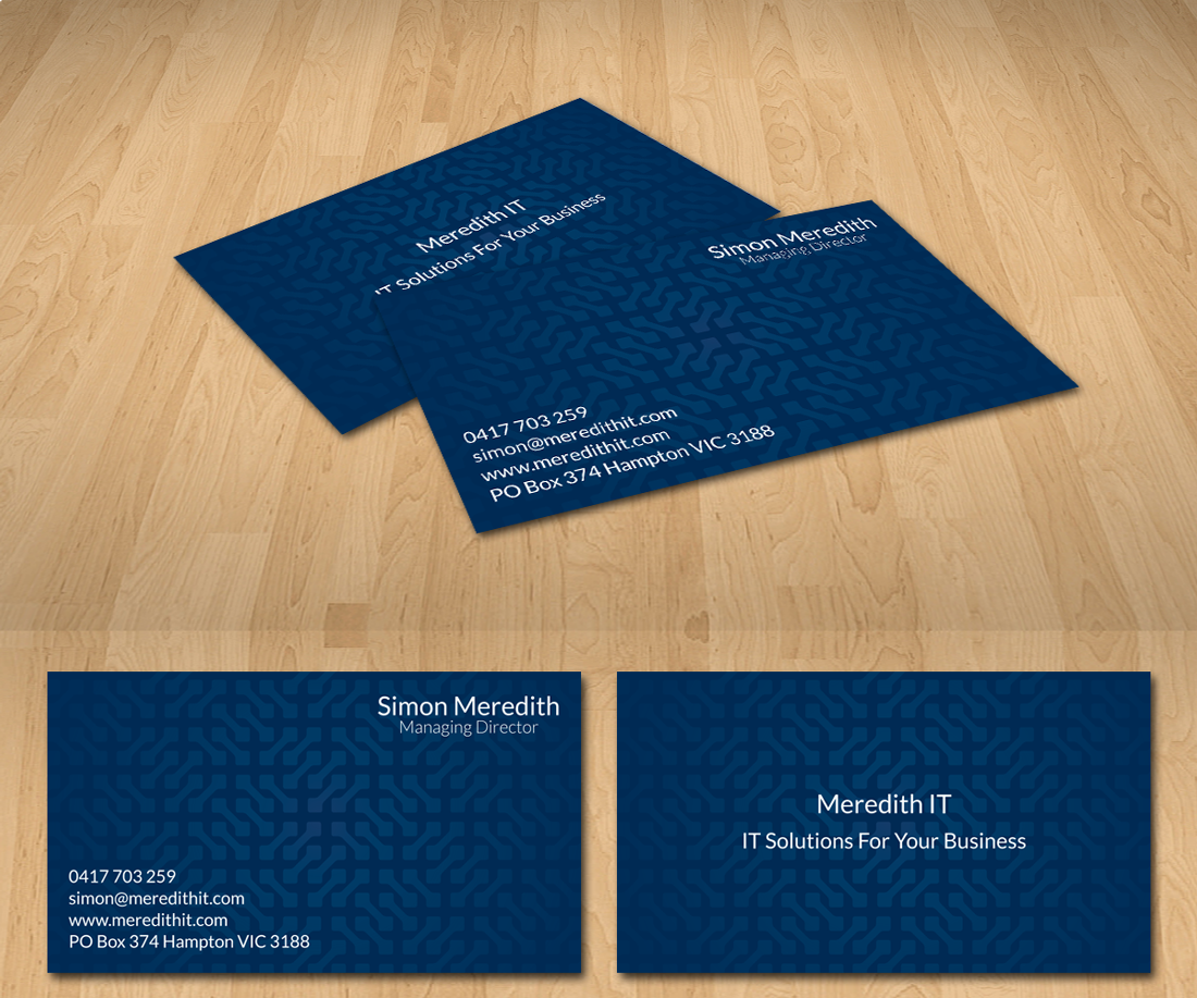 Business Card Design by Radu Borzea for this project | Design #1704911