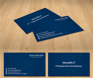 Business Card Design by Radu Borzea for this project | Design: #1710854