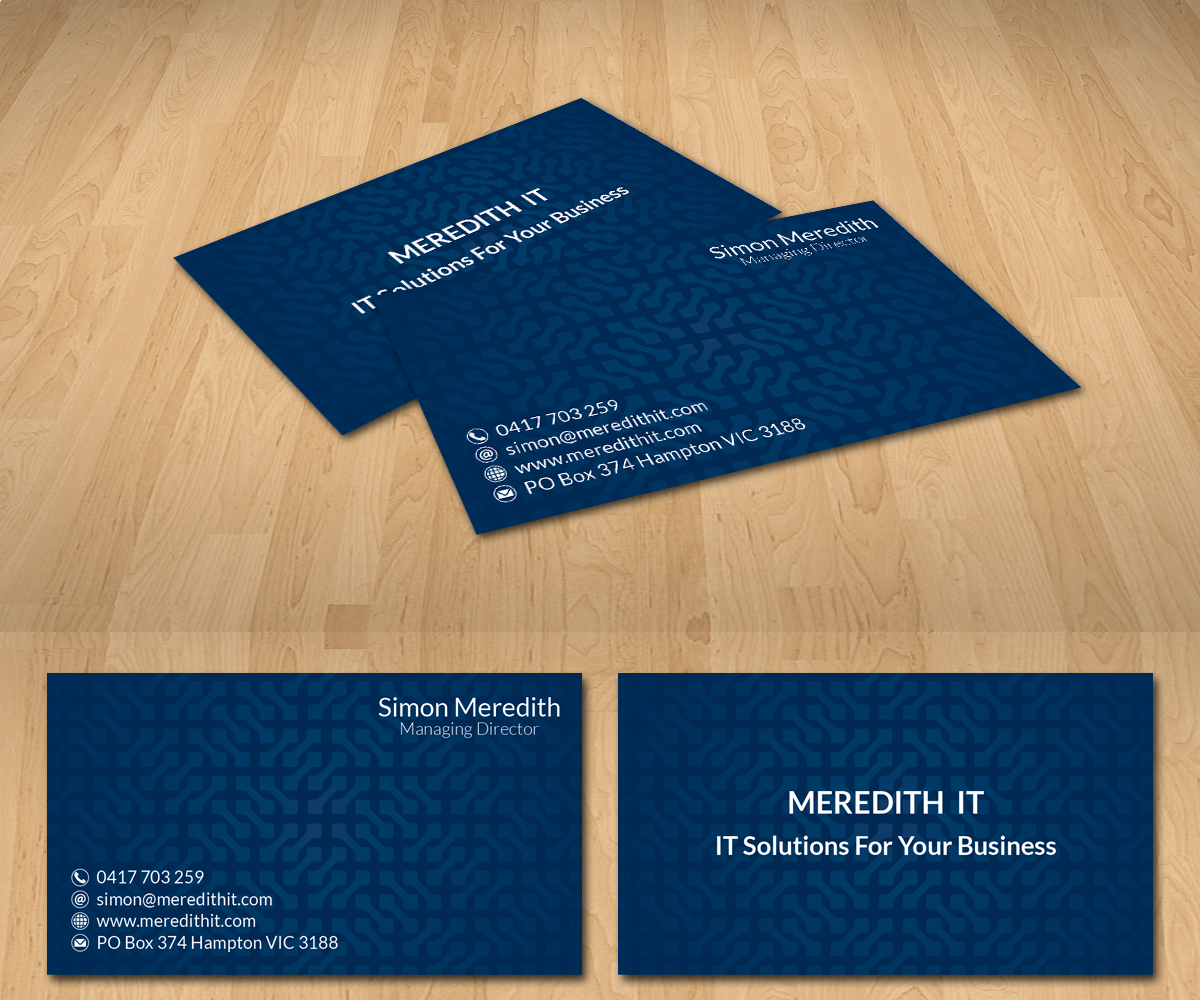 Business Card Design by Radu Borzea for this project | Design #1710911