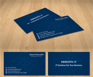 Business Card Design by Radu Borzea for this project | Design: #1710911