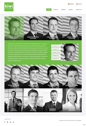 Web Design by pb for kiwi Consultatns AG | Design: #6441102