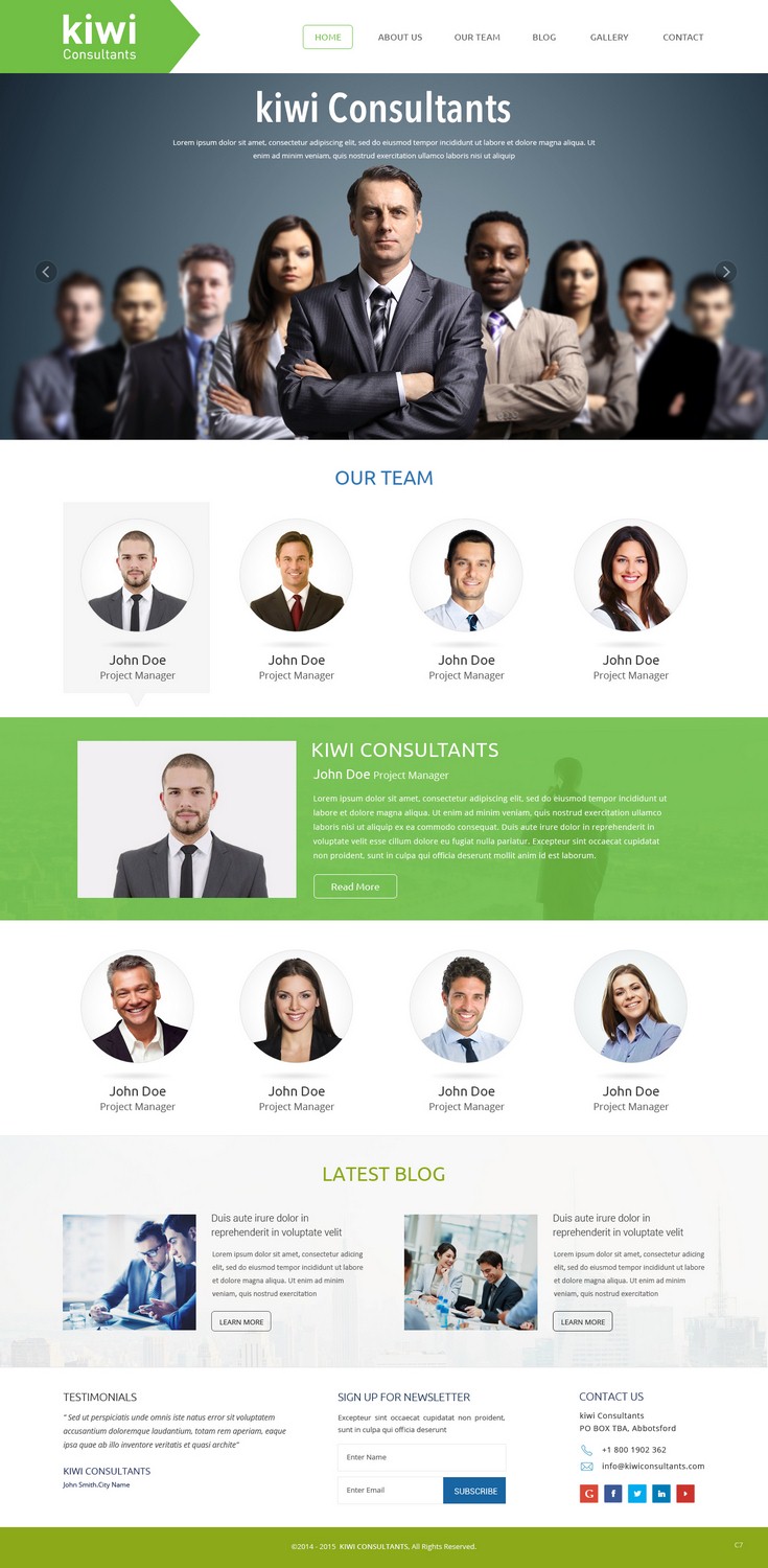 Web Design by pb for kiwi Consultatns AG | Design #6444549